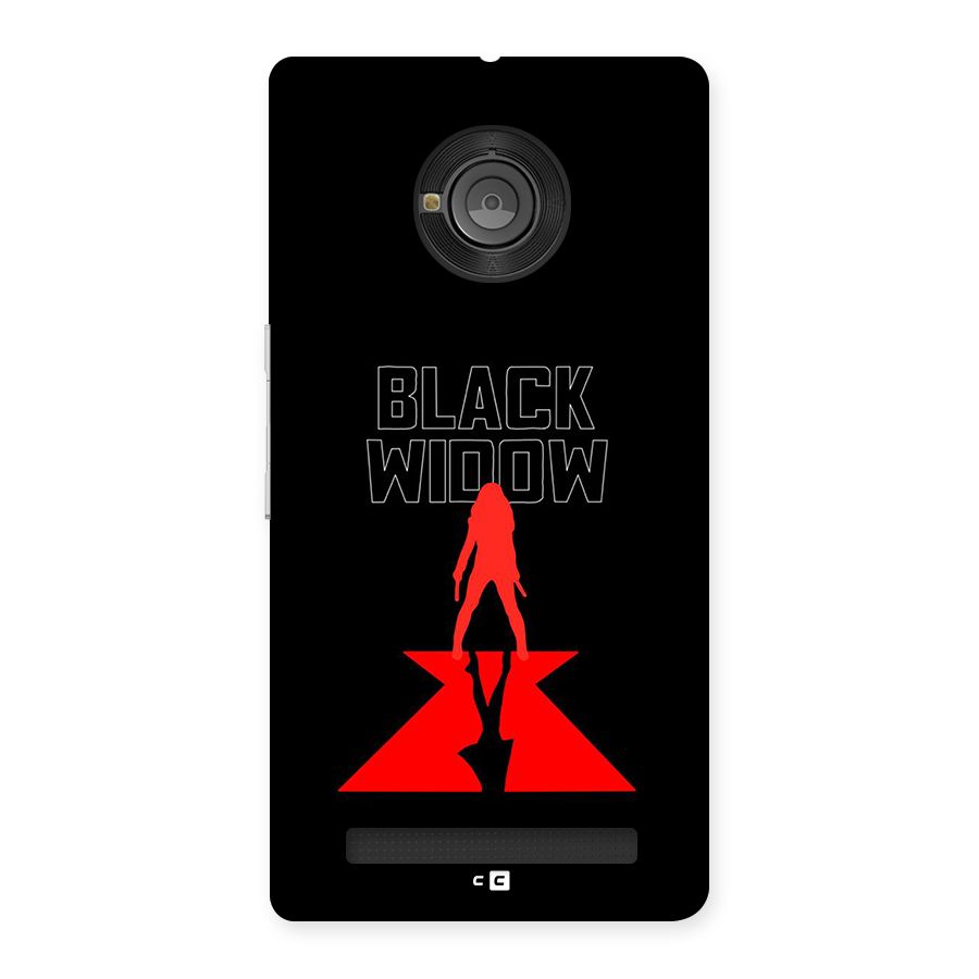 Black Widow Back Case for Yunique