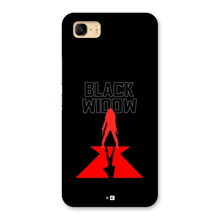 Black Widow Back Case for Zenfone 3s Max