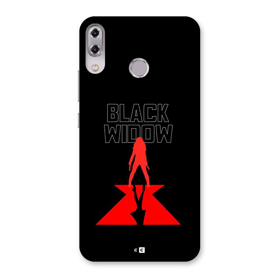 Black Widow Back Case for Zenfone 5Z