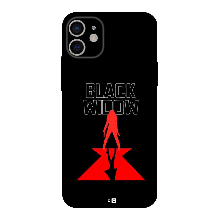 Black Widow Back Case for iPhone 11