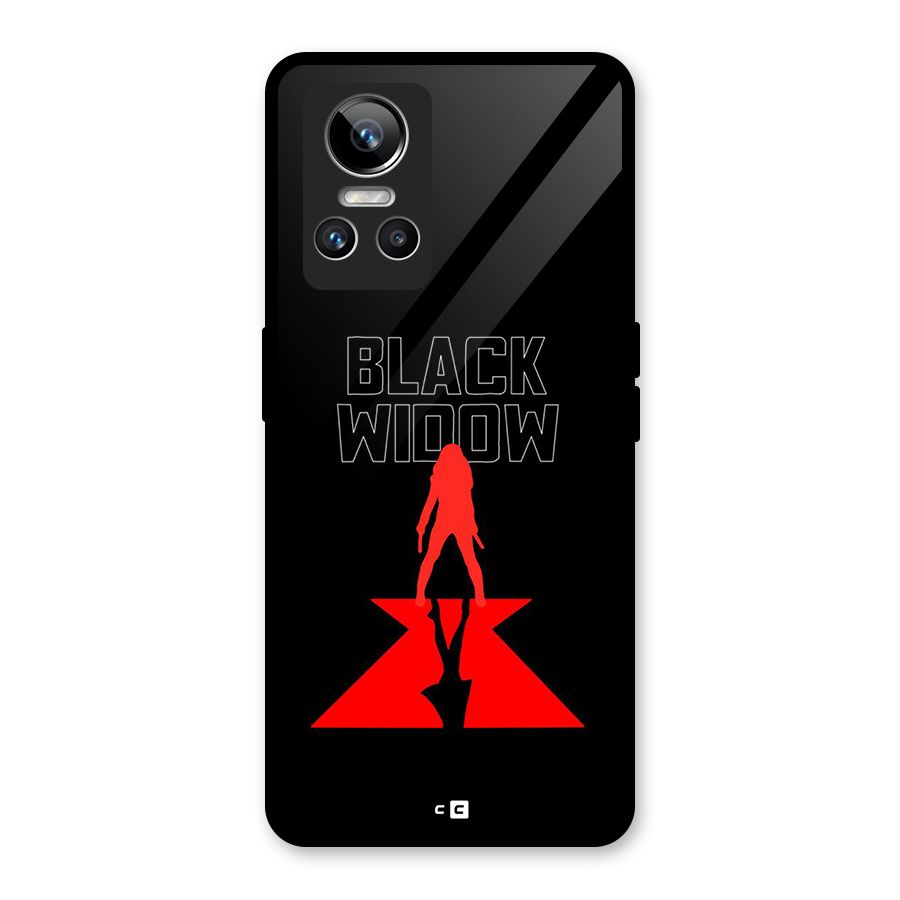 Black Widow Glass Back Case for Realme GT Neo 3