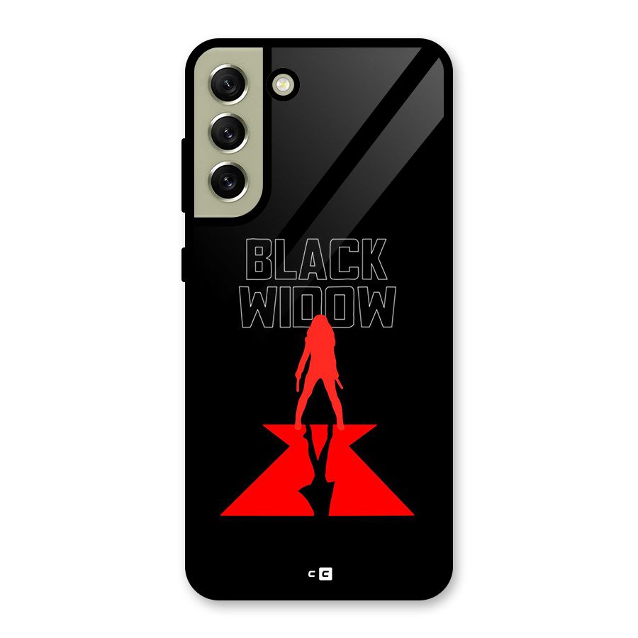 Black Widow Metal Back Case for Galaxy S21 FE 5G (2023)