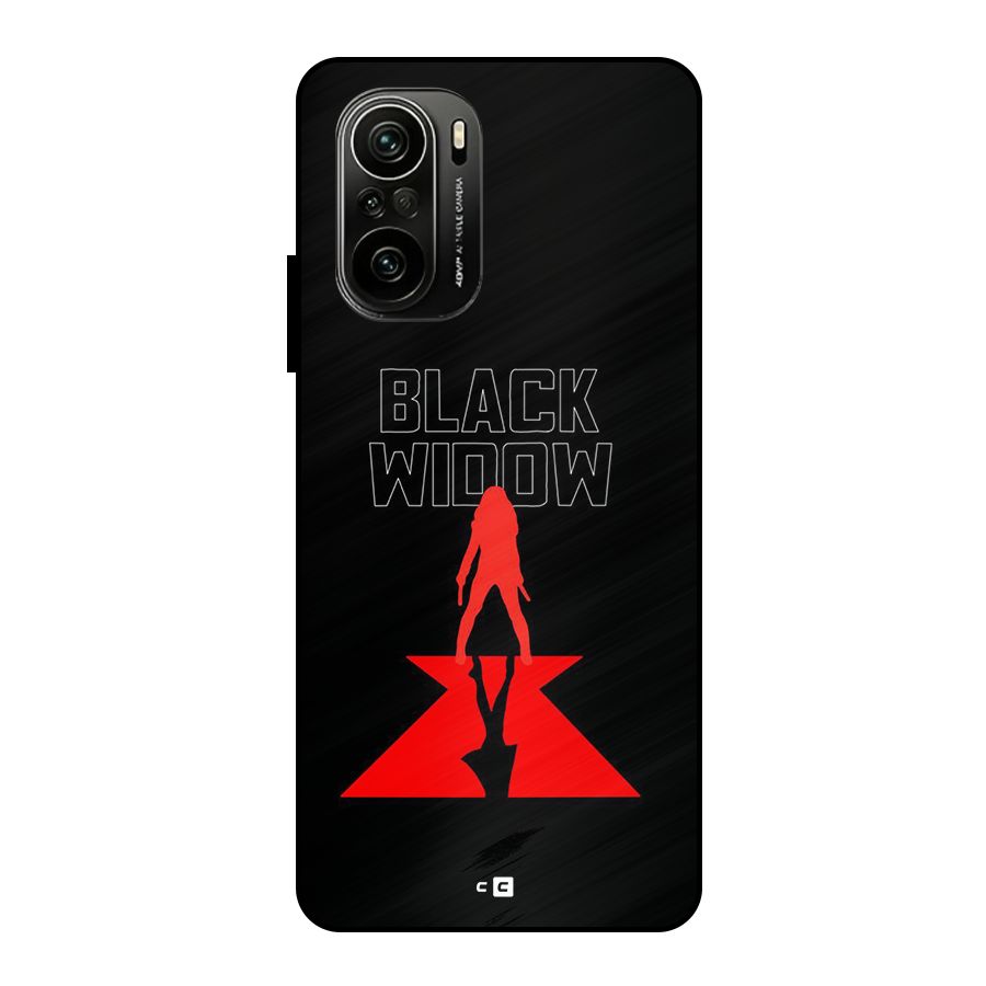 Black Widow Metal Back Case for Mi 11x