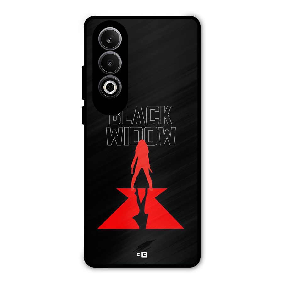 Black Widow Metal Back Case for OnePlus Nord CE4