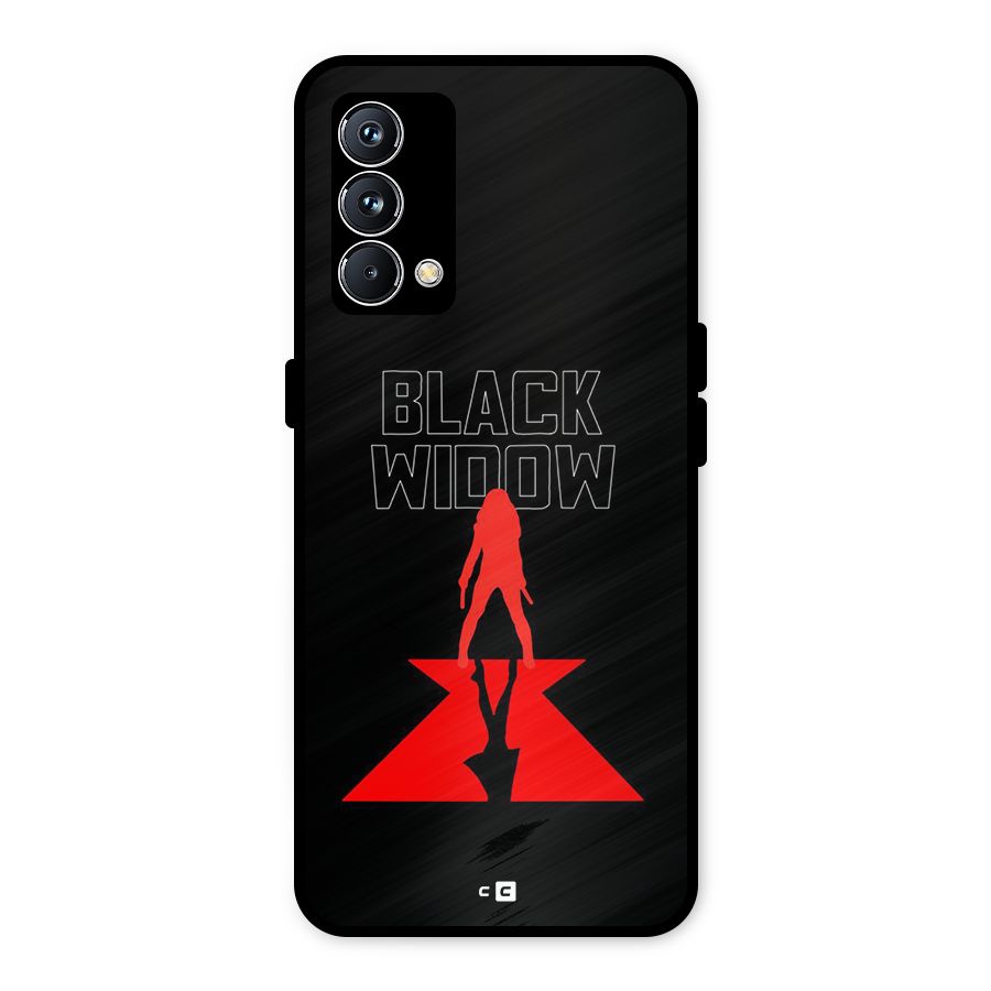 Black Widow Metal Back Case for Realme GT Master Edition