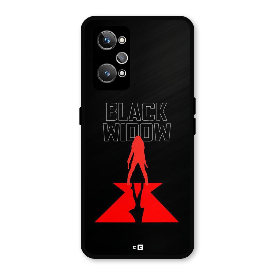 Black Widow Metal Back Case for Realme GT Neo2