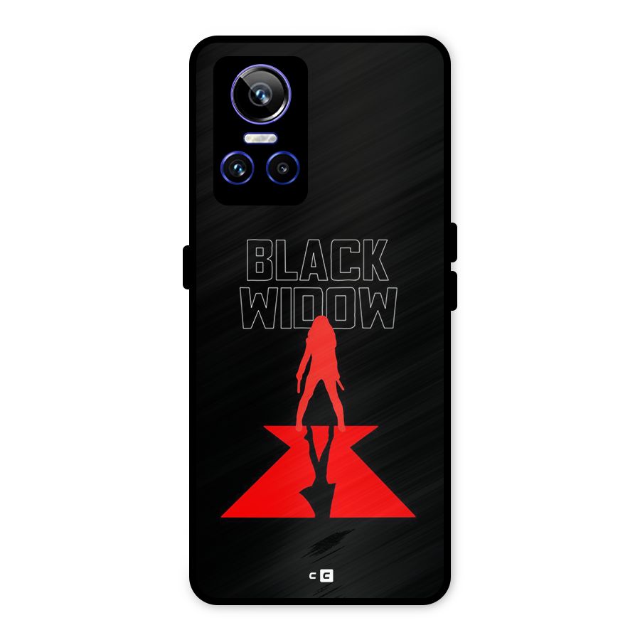 Black Widow Metal Back Case for Realme GT Neo 3