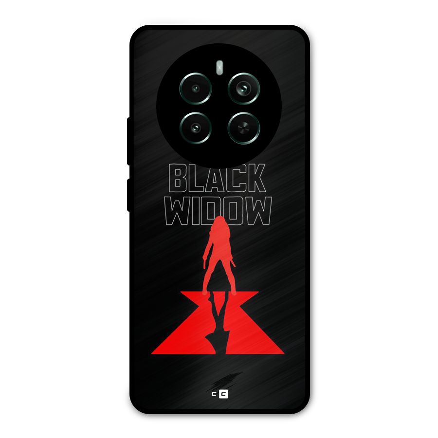 Black Widow Metal Back Case for Realme Narzo 70 Pro