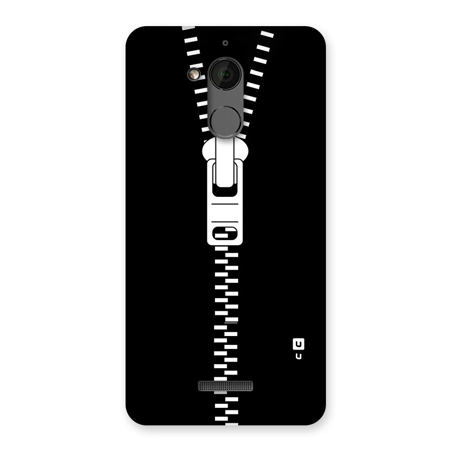 Black Zipper Back Case for Coolpad Note 5