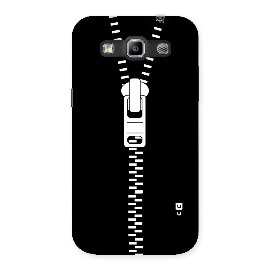 Black Zipper Back Case for Galaxy Grand Quattro