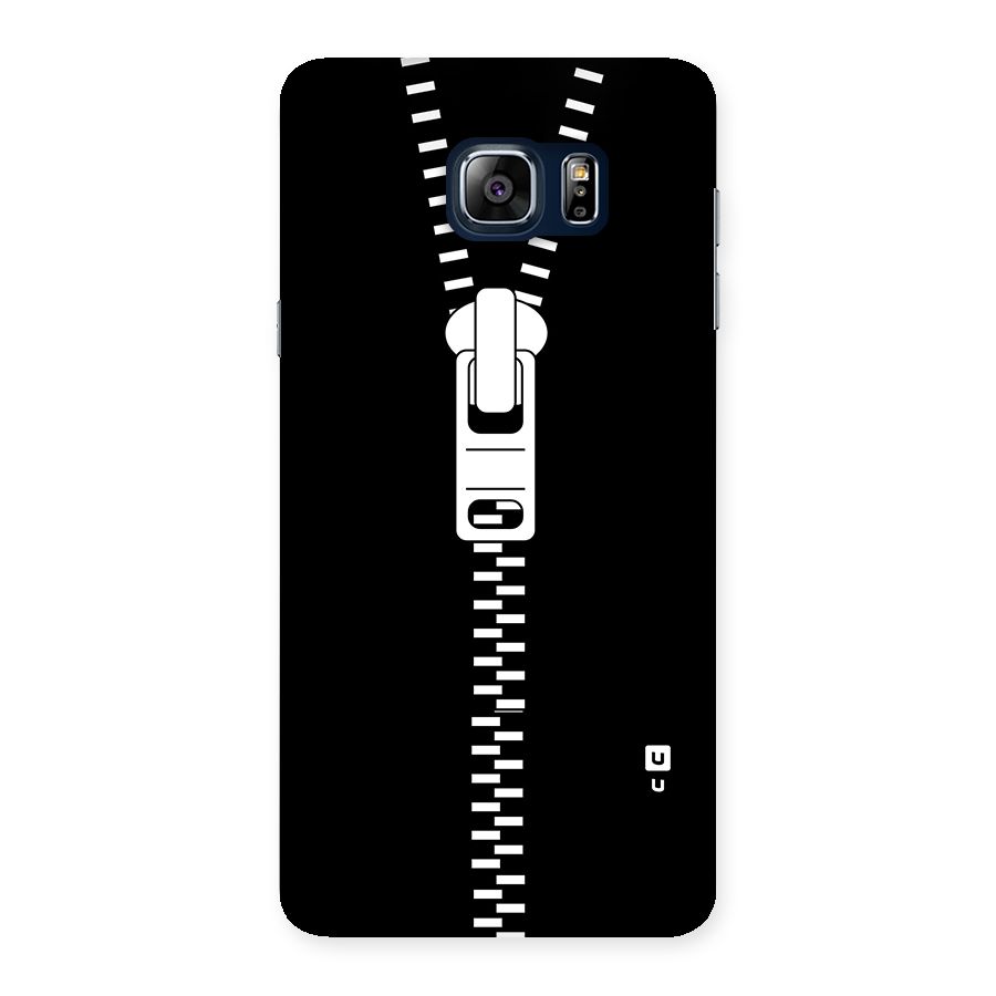 Black Zipper Back Case for Galaxy Note 5