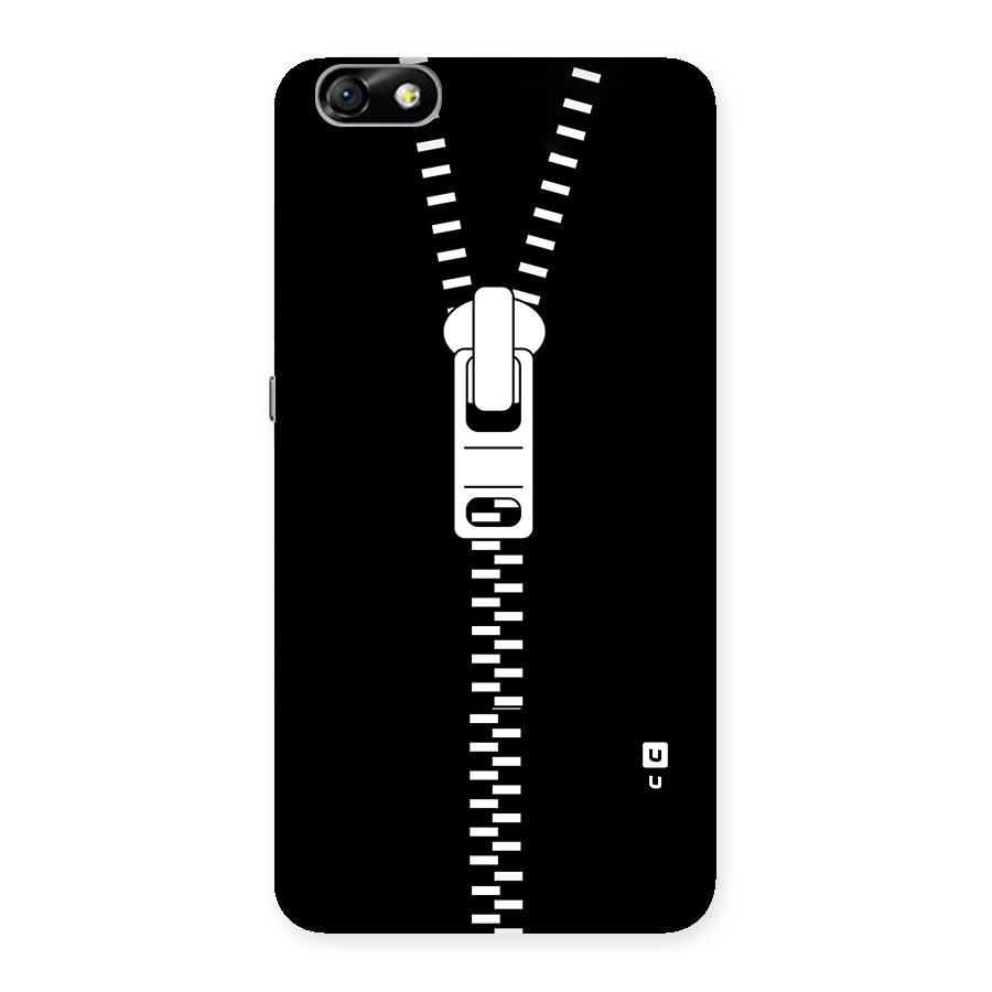 Black Zipper Back Case for Honor 4X