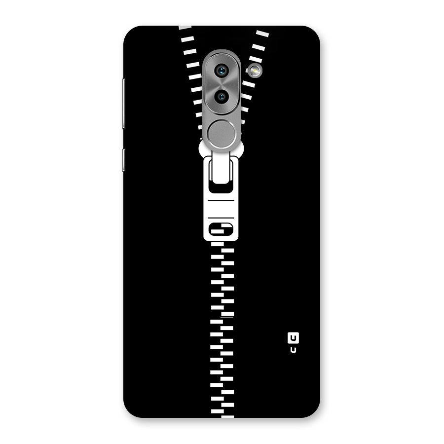 Black Zipper Back Case for Honor 6X