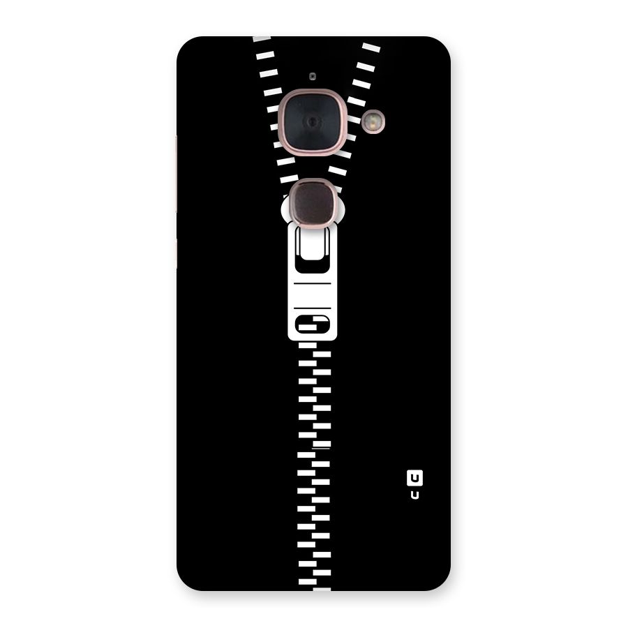 Black Zipper Back Case for Le Max 2
