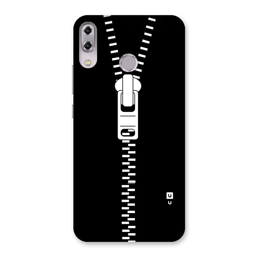 Black Zipper Back Case for Zenfone 5Z