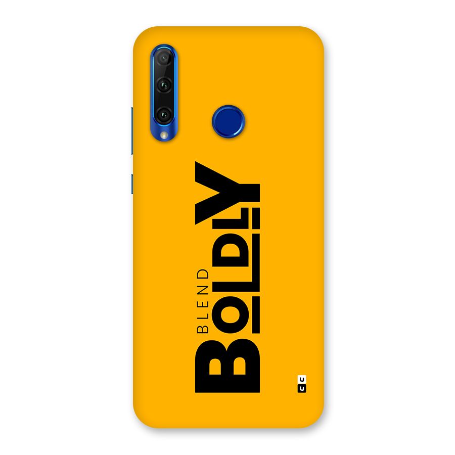 Blend Bold Back Case for Honor 20i
