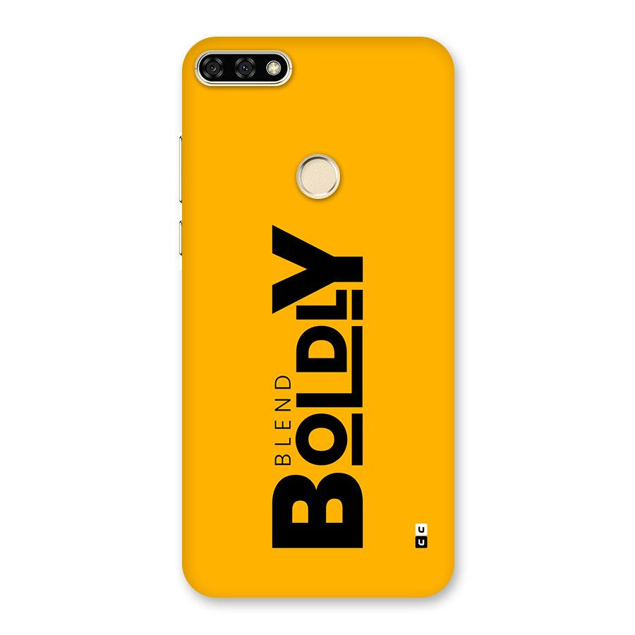 Blend Bold Back Case for Honor 7A