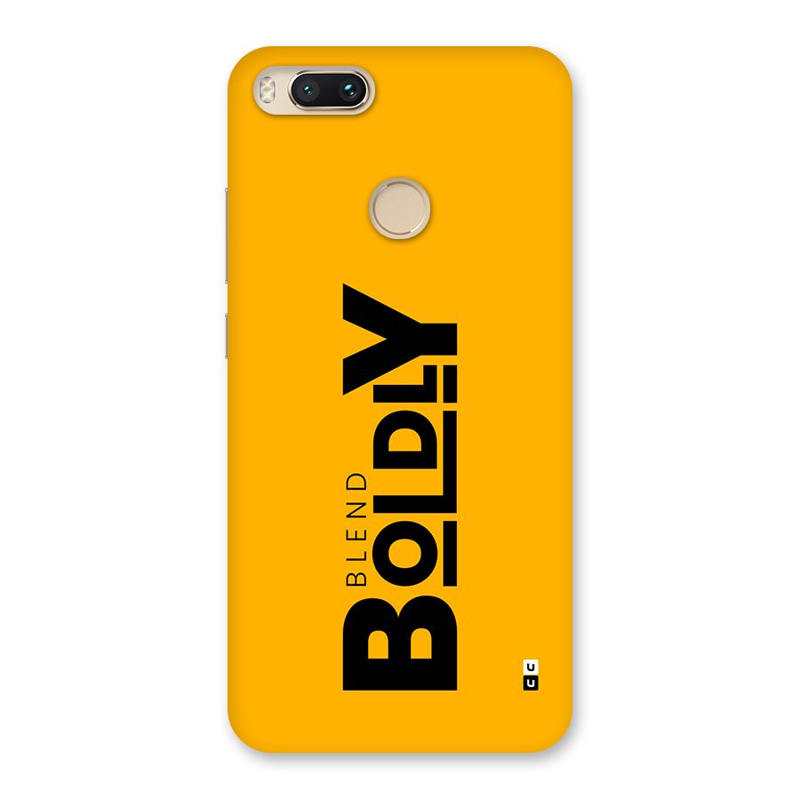 Blend Bold Back Case for Mi A1