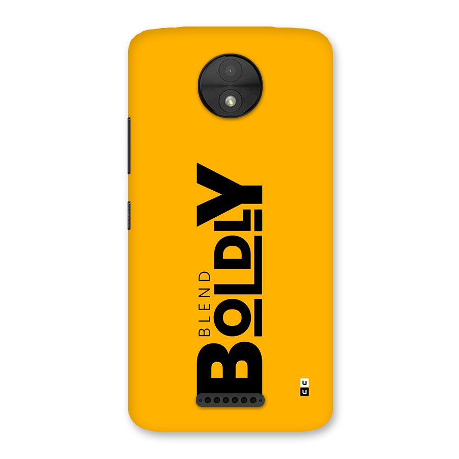 Blend Bold Back Case for Moto C