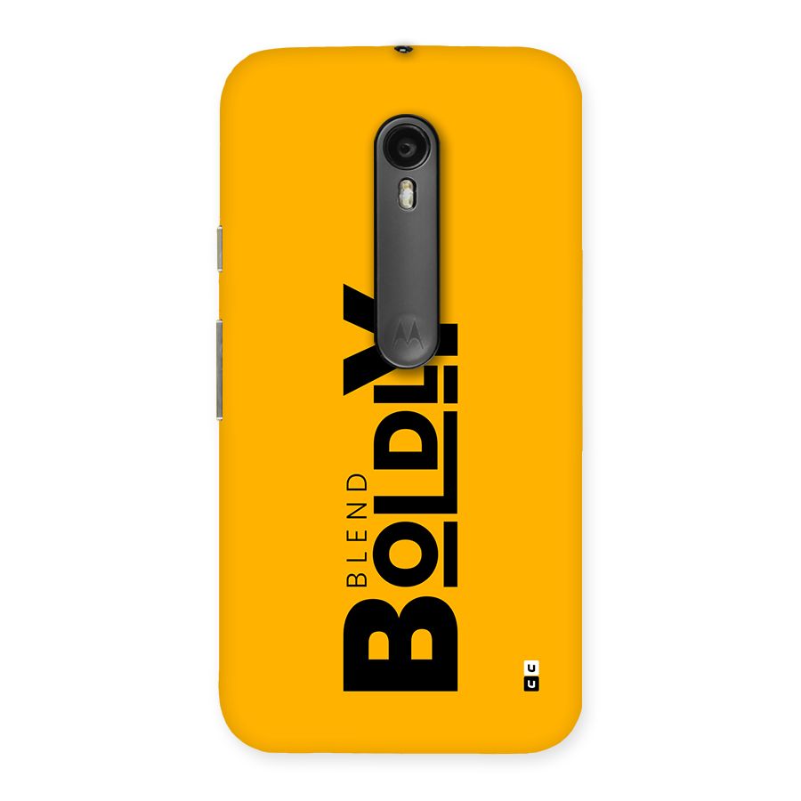 Blend Bold Back Case for Moto G Turbo