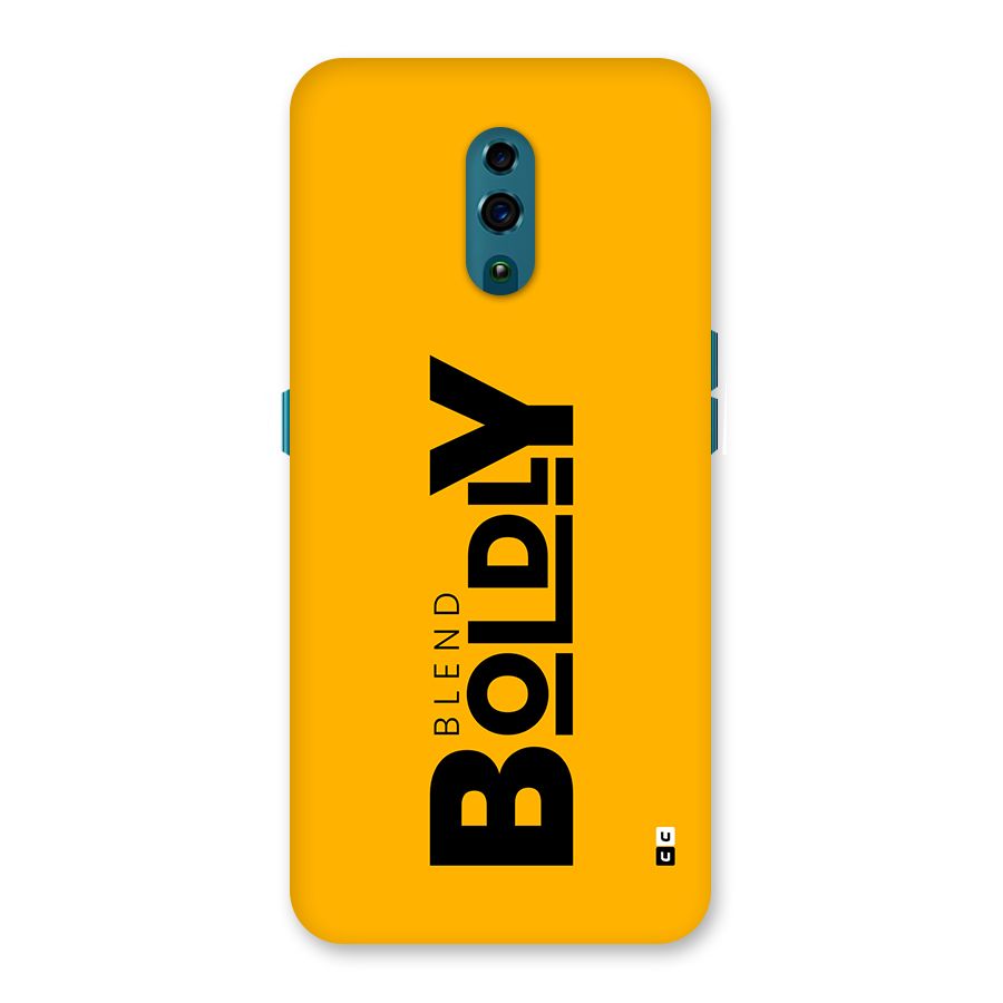 Blend Bold Back Case for Oppo Reno