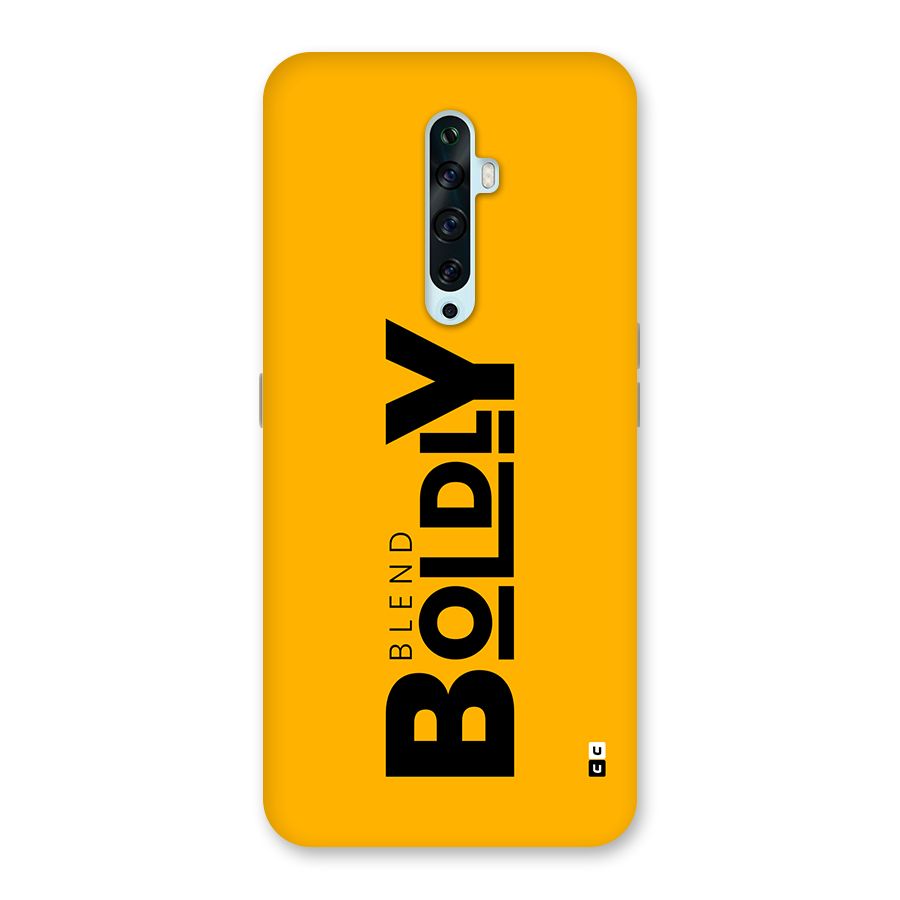 Blend Bold Back Case for Oppo Reno2 F