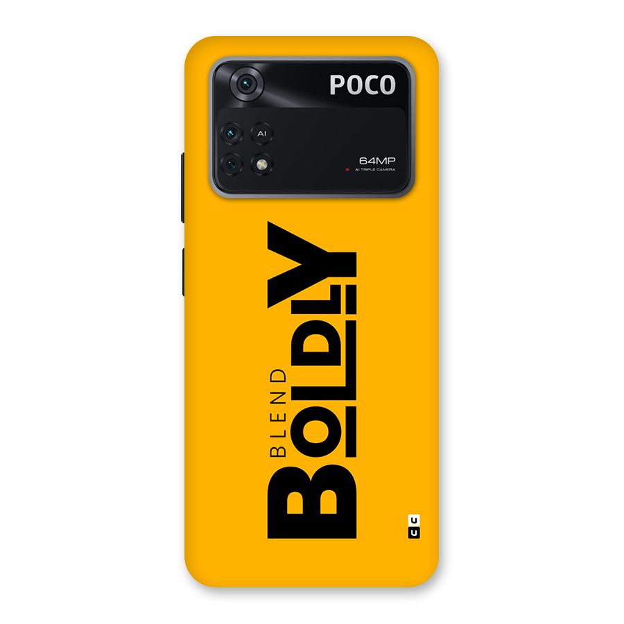 Blend Bold Back Case for Poco M4 Pro 4G