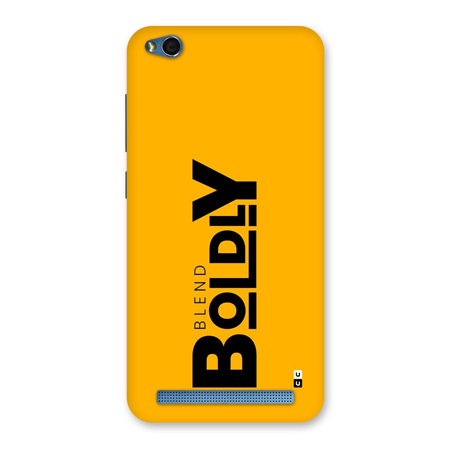 Blend Bold Back Case for Redmi 5A