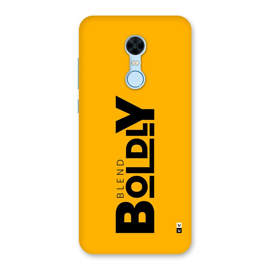 Blend Bold Back Case for Redmi Note 5