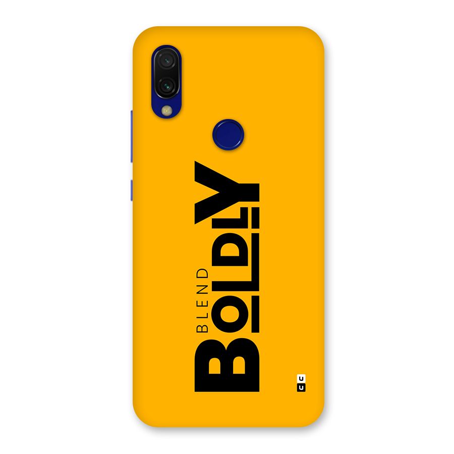 Blend Bold Back Case for Redmi Y3