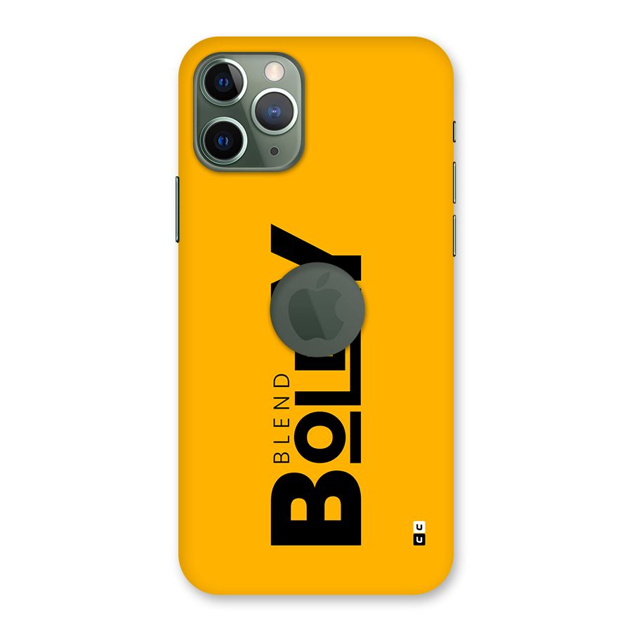 Blend Bold Back Case for iPhone 11 Pro Logo Cut