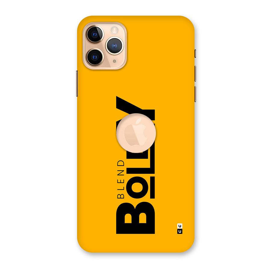 Blend Bold Back Case for iPhone 11 Pro Max Logo Cut