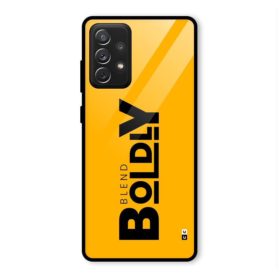 Blend Bold Glass Back Case for Galaxy A72