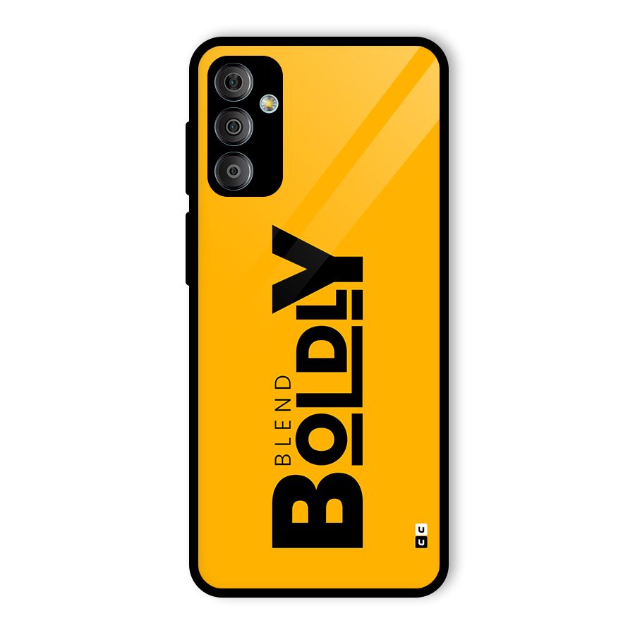 Blend Bold Glass Back Case for Galaxy F23