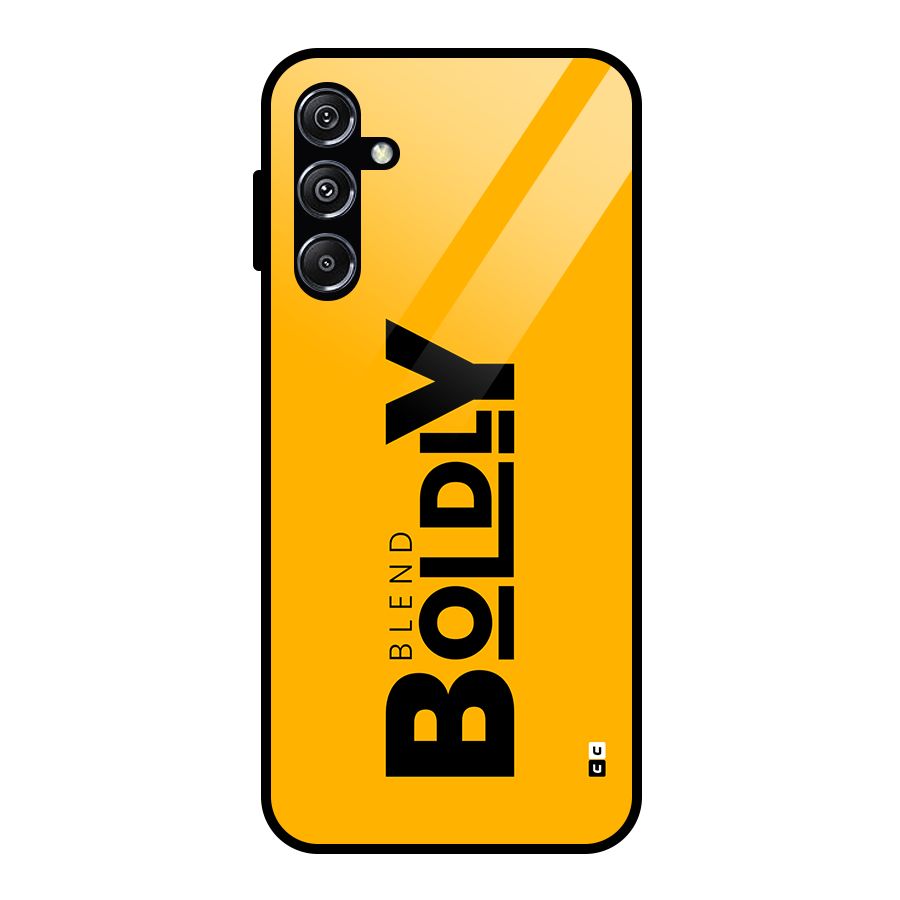 Blend Bold Glass Back Case for Galaxy M34 5G