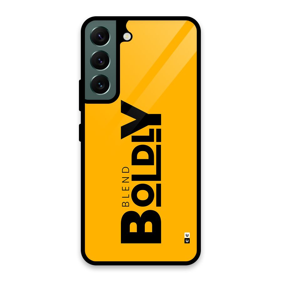 Blend Bold Glass Back Case for Galaxy S22 5G