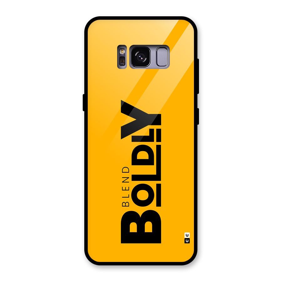 Blend Bold Glass Back Case for Galaxy S8