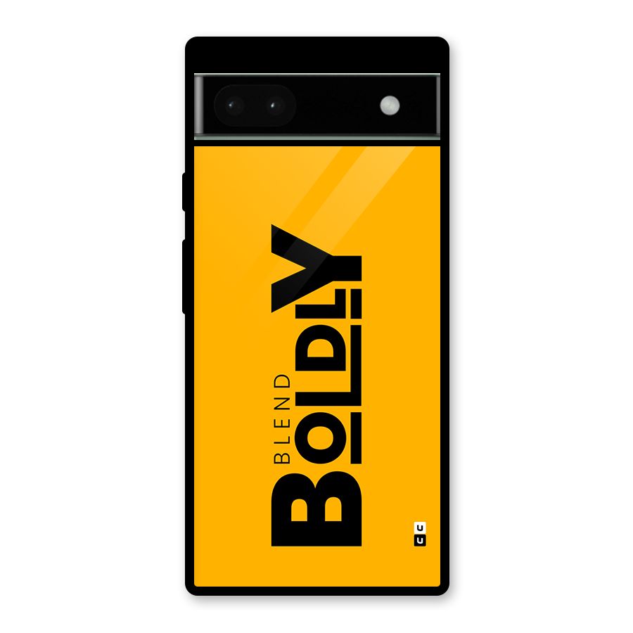 Blend Bold Glass Back Case for Google Pixel 6a