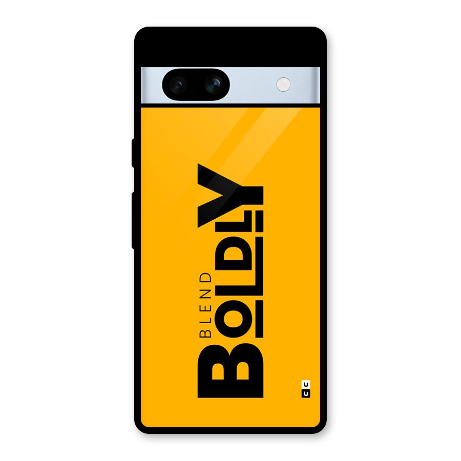 Blend Bold Glass Back Case for Google Pixel 7a