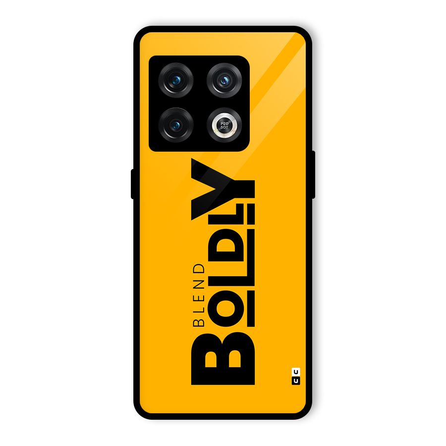 Blend Bold Glass Back Case for OnePlus 10 Pro 5G