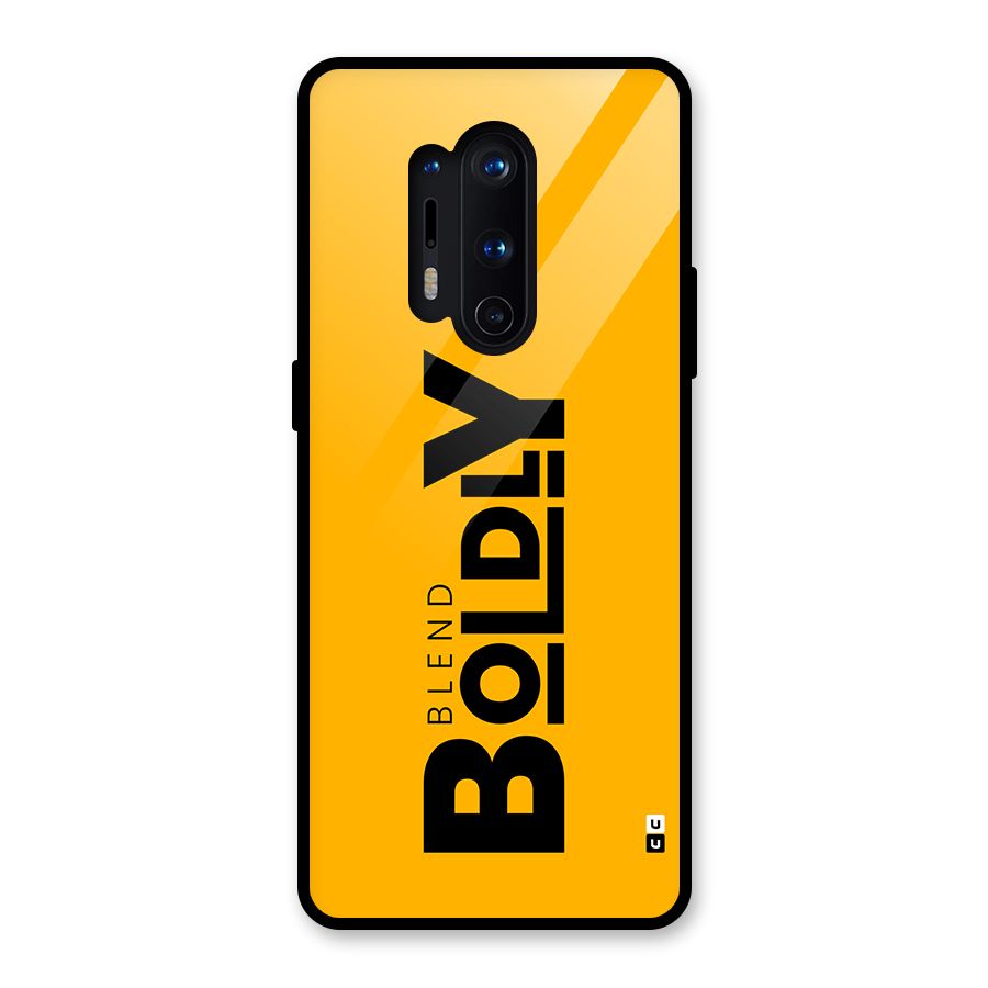 Blend Bold Glass Back Case for OnePlus 8 Pro