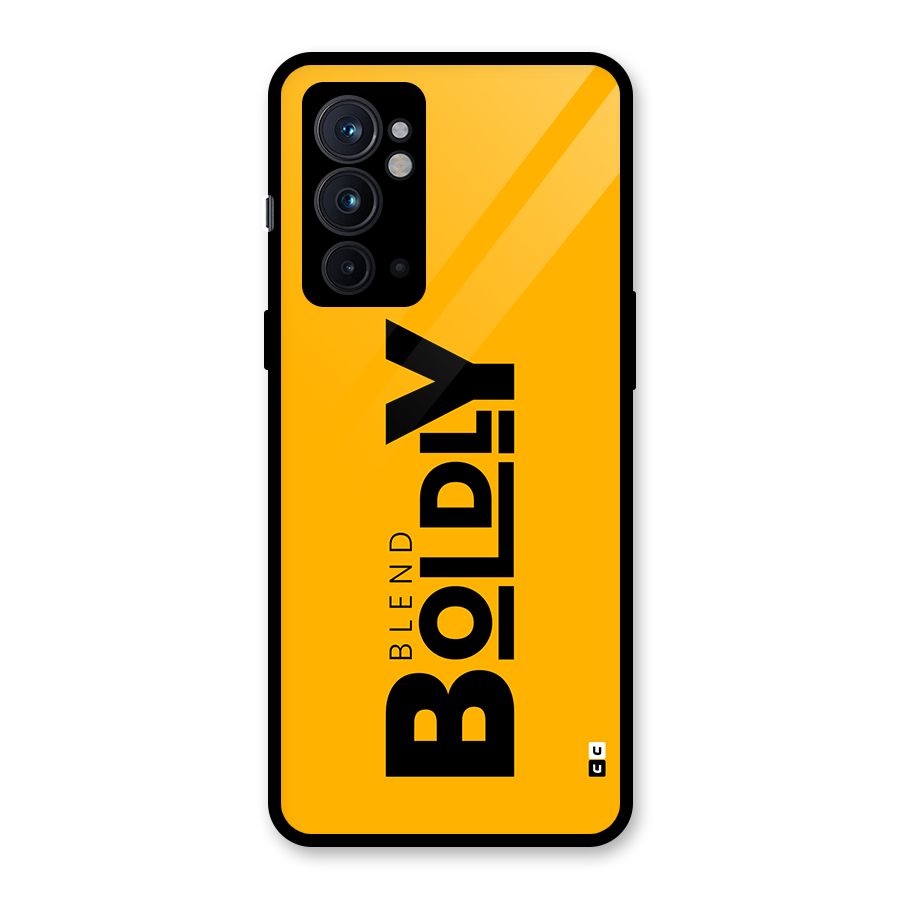 Blend Bold Glass Back Case for OnePlus 9RT 5G