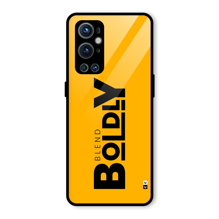 Blend Bold Glass Back Case for OnePlus 9 Pro