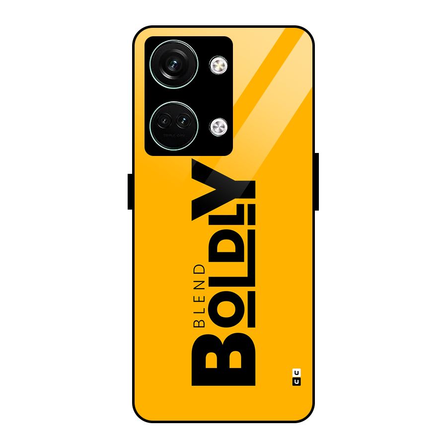 Blend Bold Glass Back Case for Oneplus Nord 3