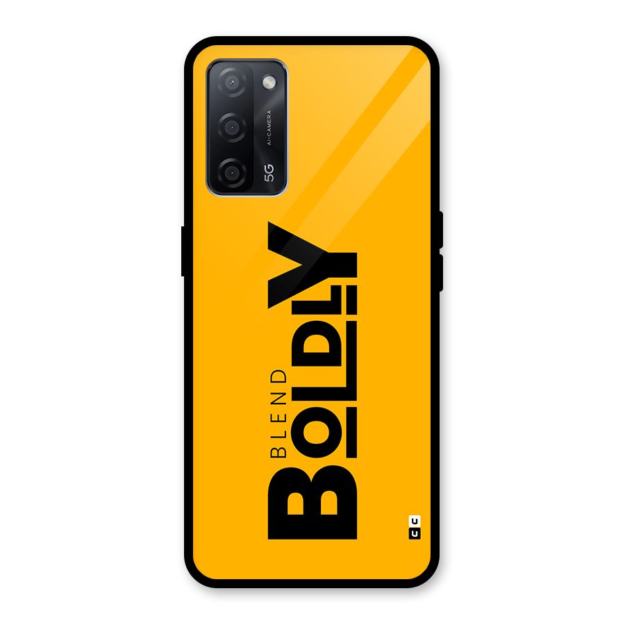 Blend Bold Glass Back Case for Oppo A53s 5G