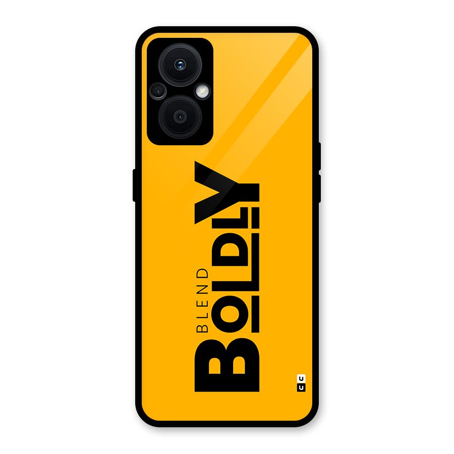 Blend Bold Glass Back Case for Oppo F21s Pro 5G