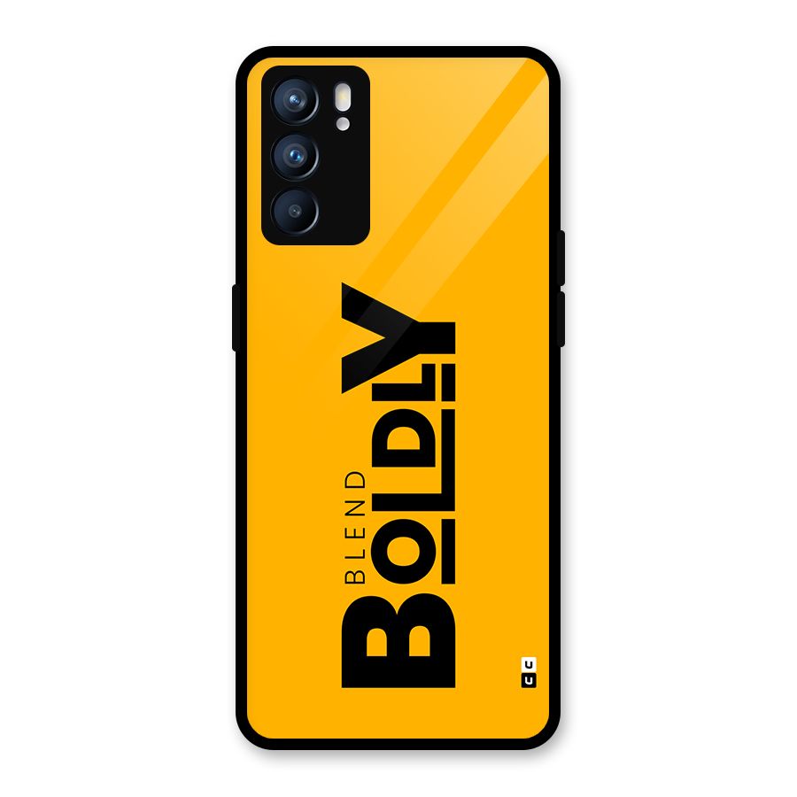 Blend Bold Glass Back Case for Oppo Reno6 5G