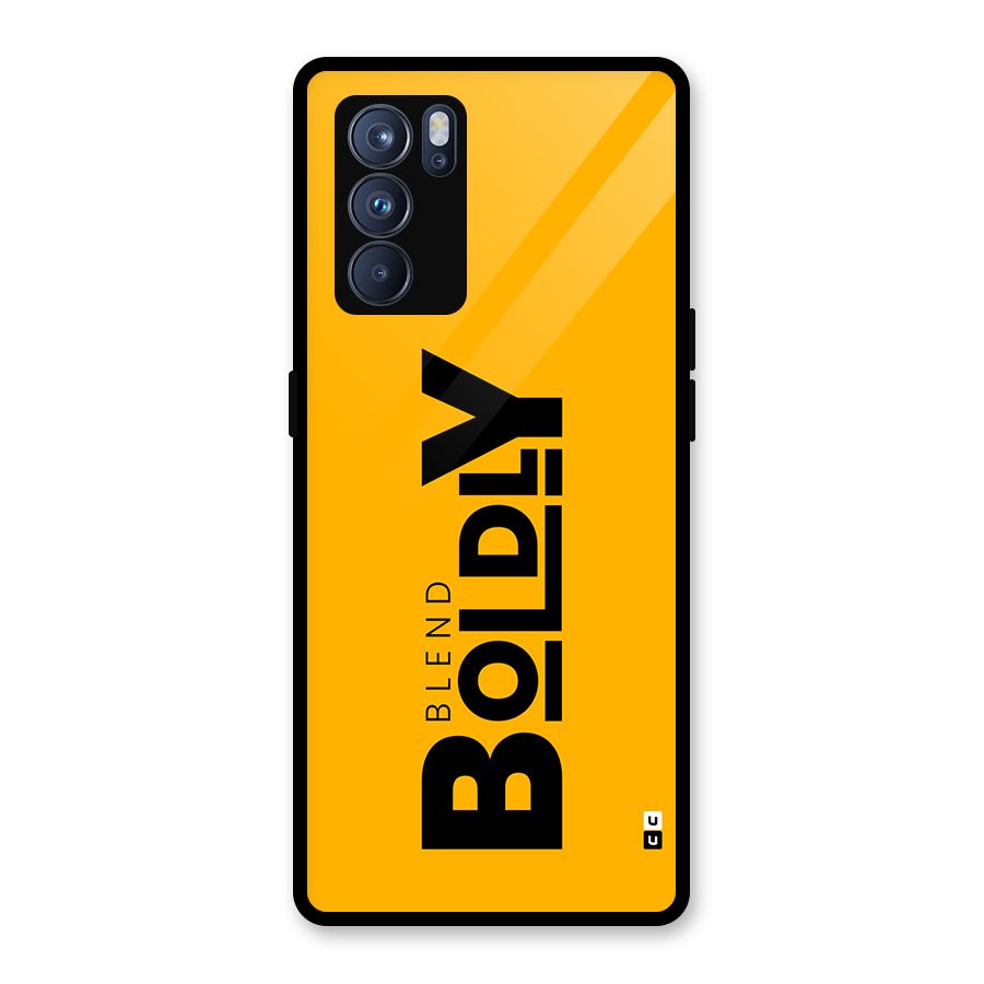 Blend Bold Glass Back Case for Oppo Reno6 Pro 5G