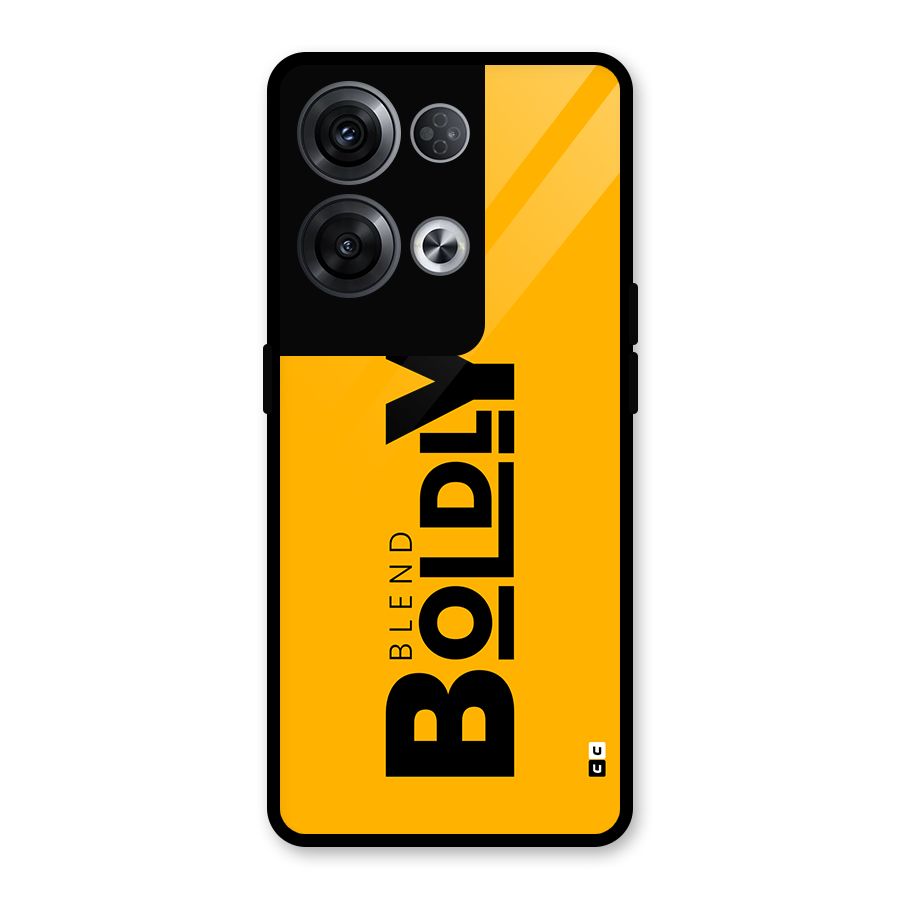 Blend Bold Glass Back Case for Oppo Reno8 Pro 5G
