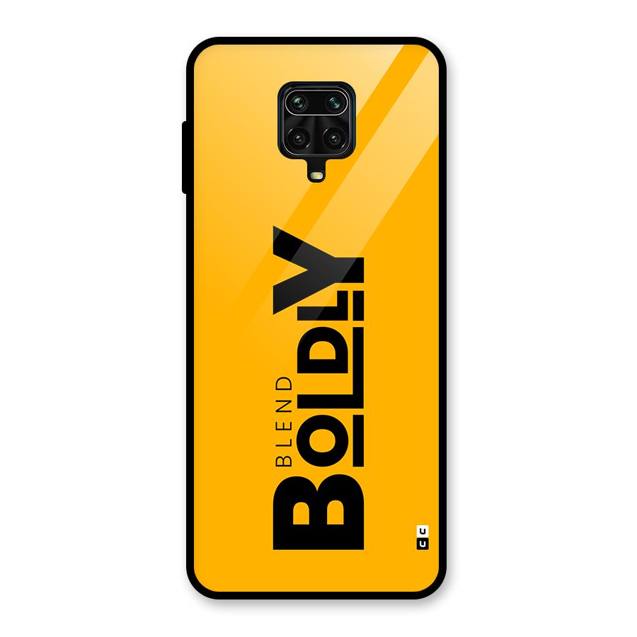 Blend Bold Glass Back Case for Poco M2 Pro